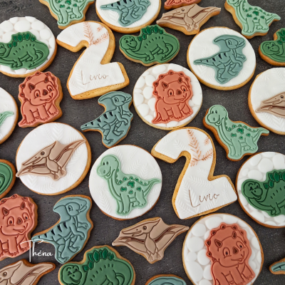 Biscuits Anniversaire Dinosaure