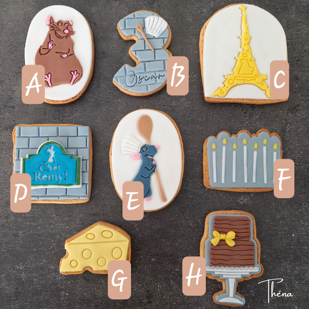 Biscuits Anniversaire Ratatouille – Image 5