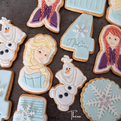 Biscuits Anniversaire Reine des Neiges